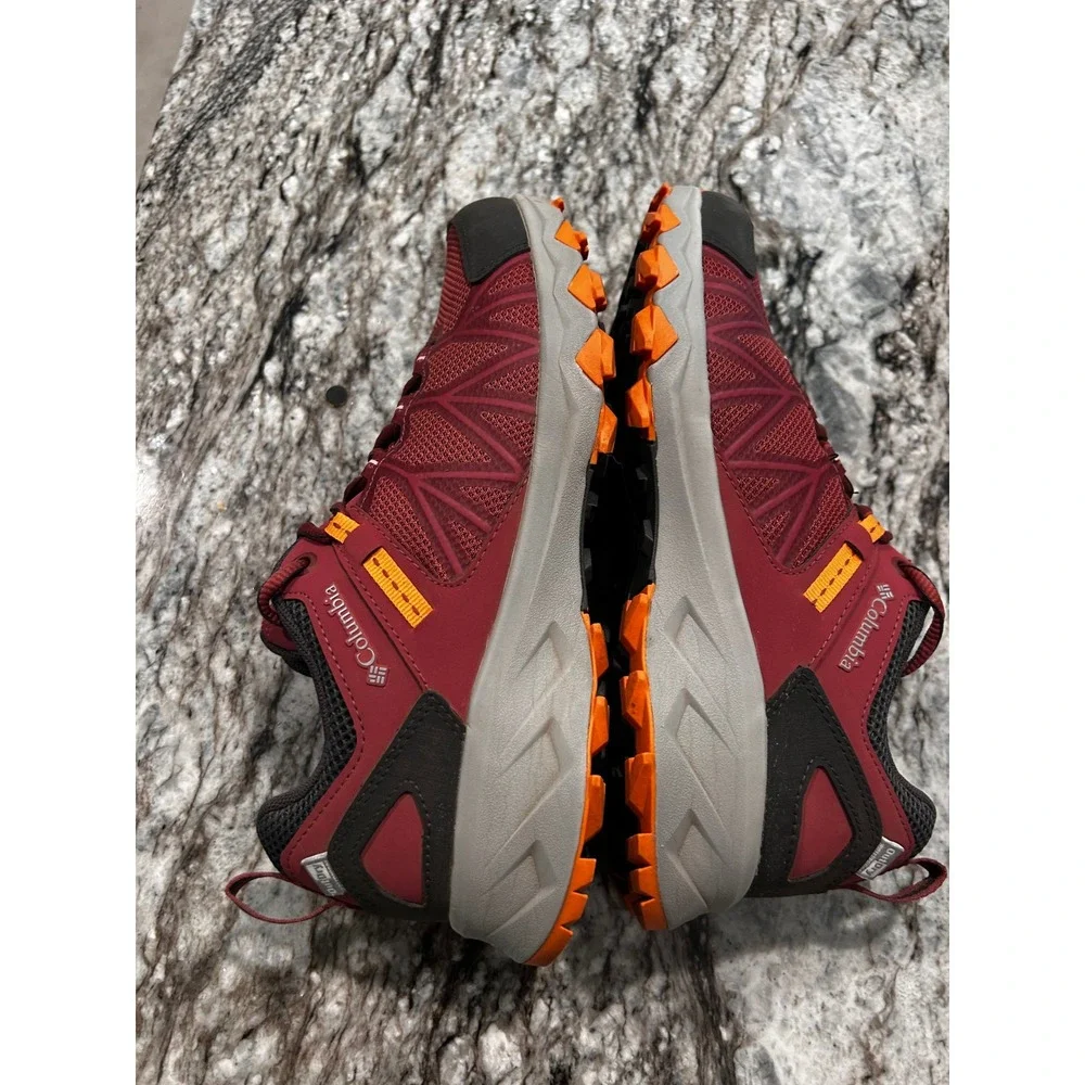 Columbia Peakfreak II Outdry  Hiking Shoes Red Orange Waterproof BL5953-679